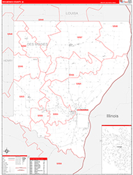 Red Line Map Example